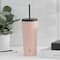 JoyJolt® 20oz. Vacuum Insulated Tumbler with Flip Lid & Straw